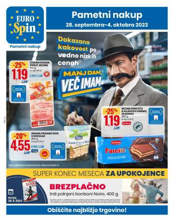 EuroSpin katalog - 28.9.2023 - 4.10.2023.