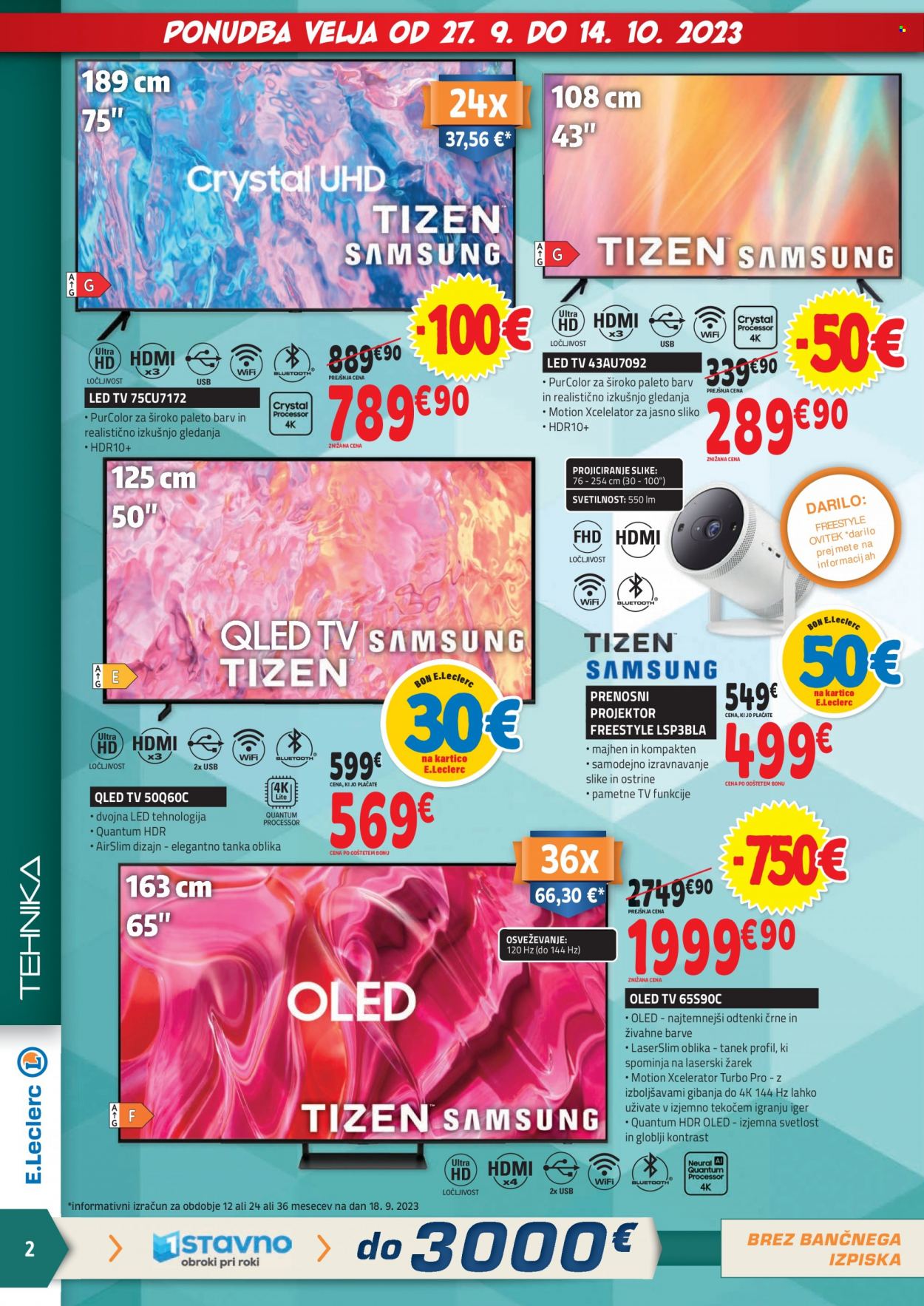 E.Leclerc katalog - 27.9.2023 - 14.10.2023. Stran 2
