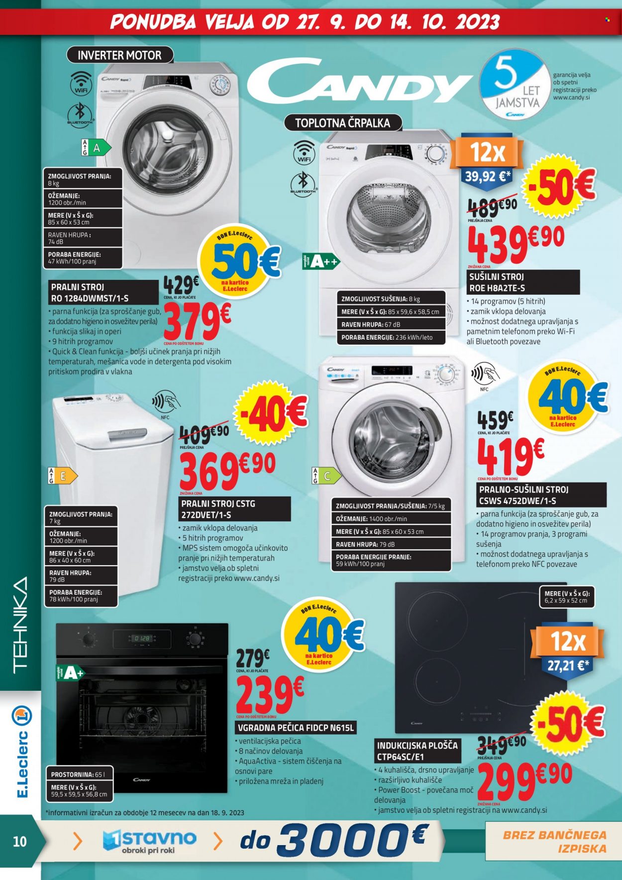 E.Leclerc katalog - 27.9.2023 - 14.10.2023. Stran 10