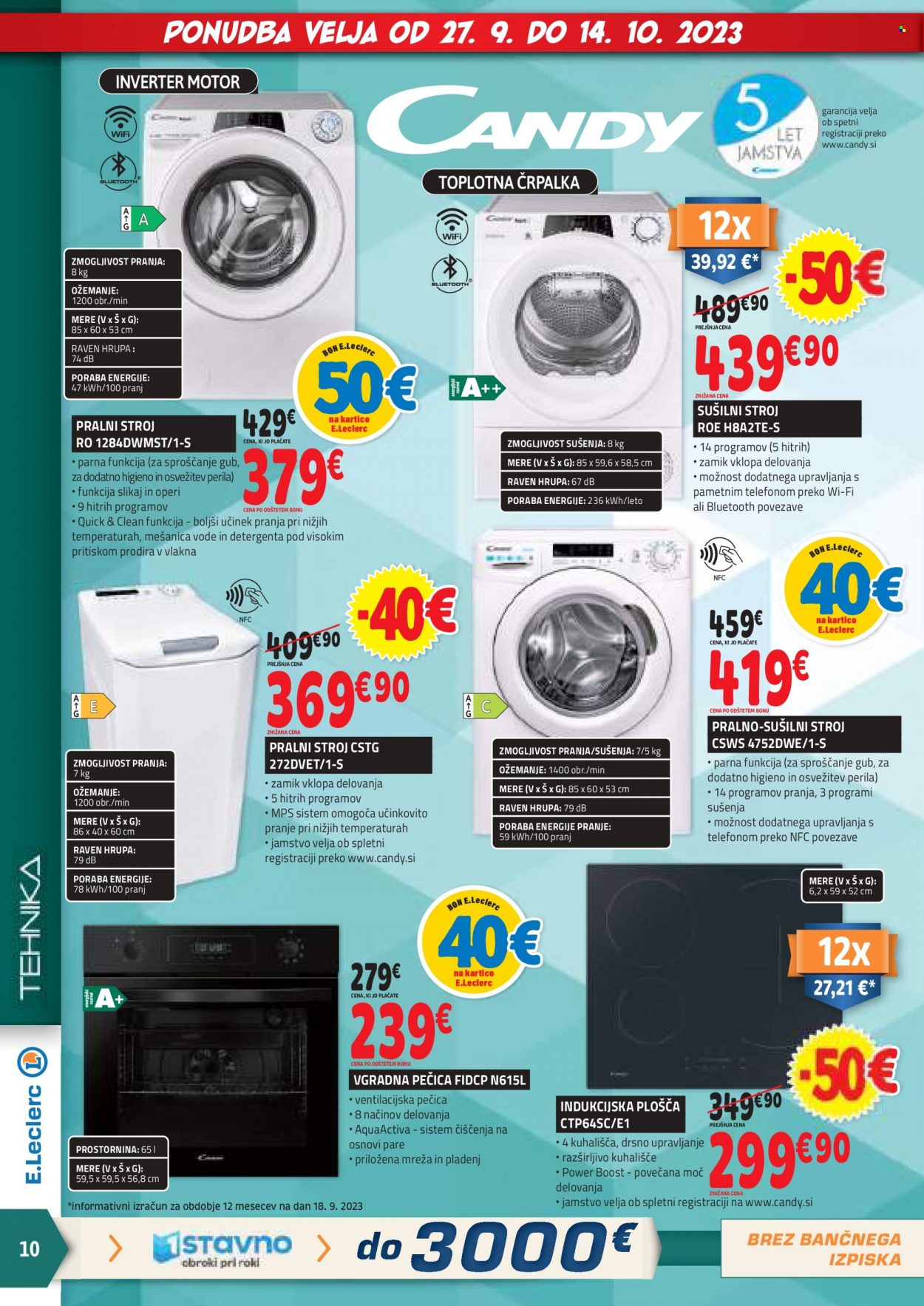 E.Leclerc katalog - 27.9.2023 - 7.10.2023. Stran 10