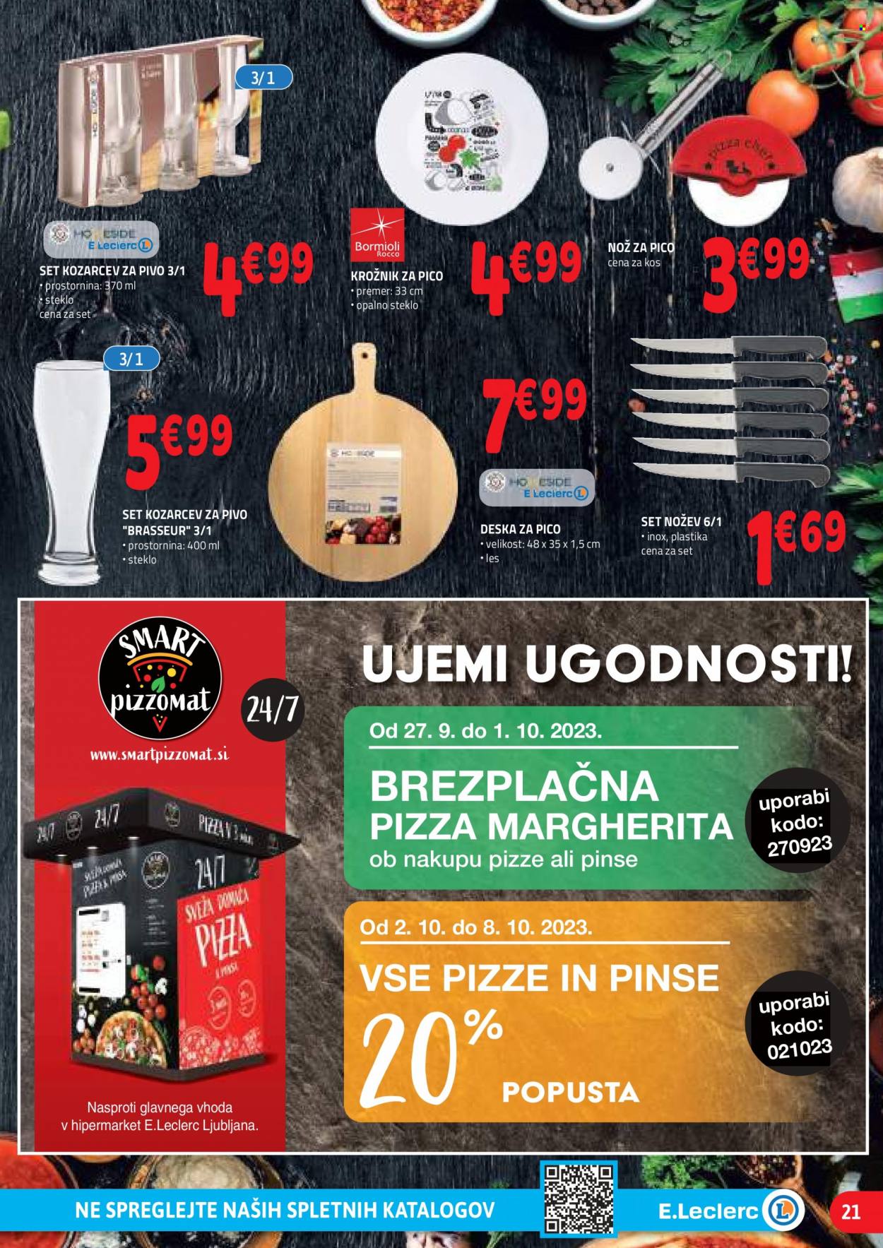 E.Leclerc katalog - 27.9.2023 - 7.10.2023. Stran 21