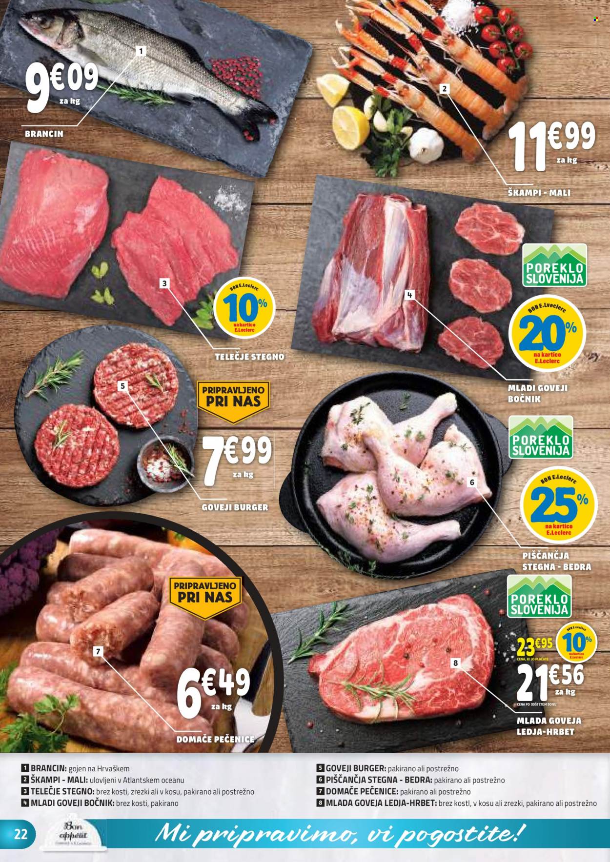 E.Leclerc katalog - 27.9.2023 - 7.10.2023. Stran 22