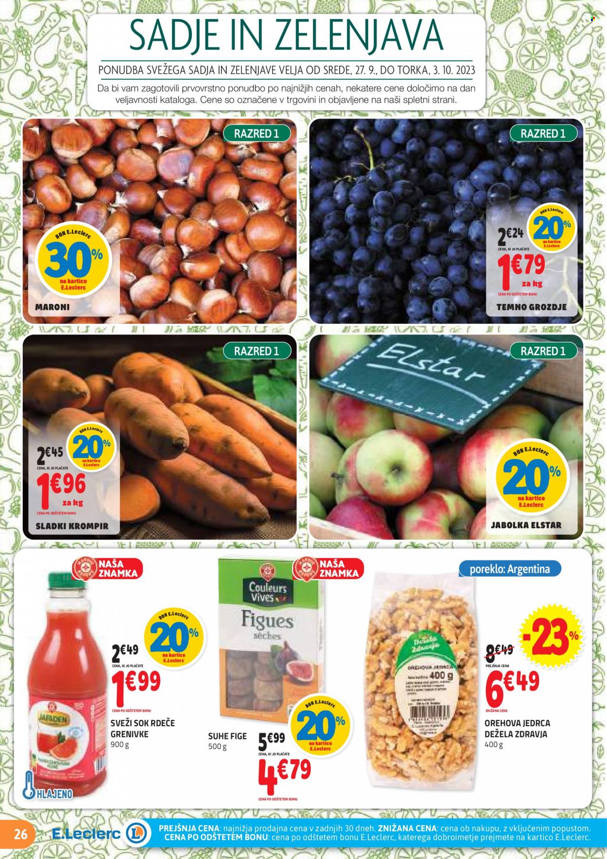 E.Leclerc katalog - 27.9.2023 - 7.10.2023. Stran 26