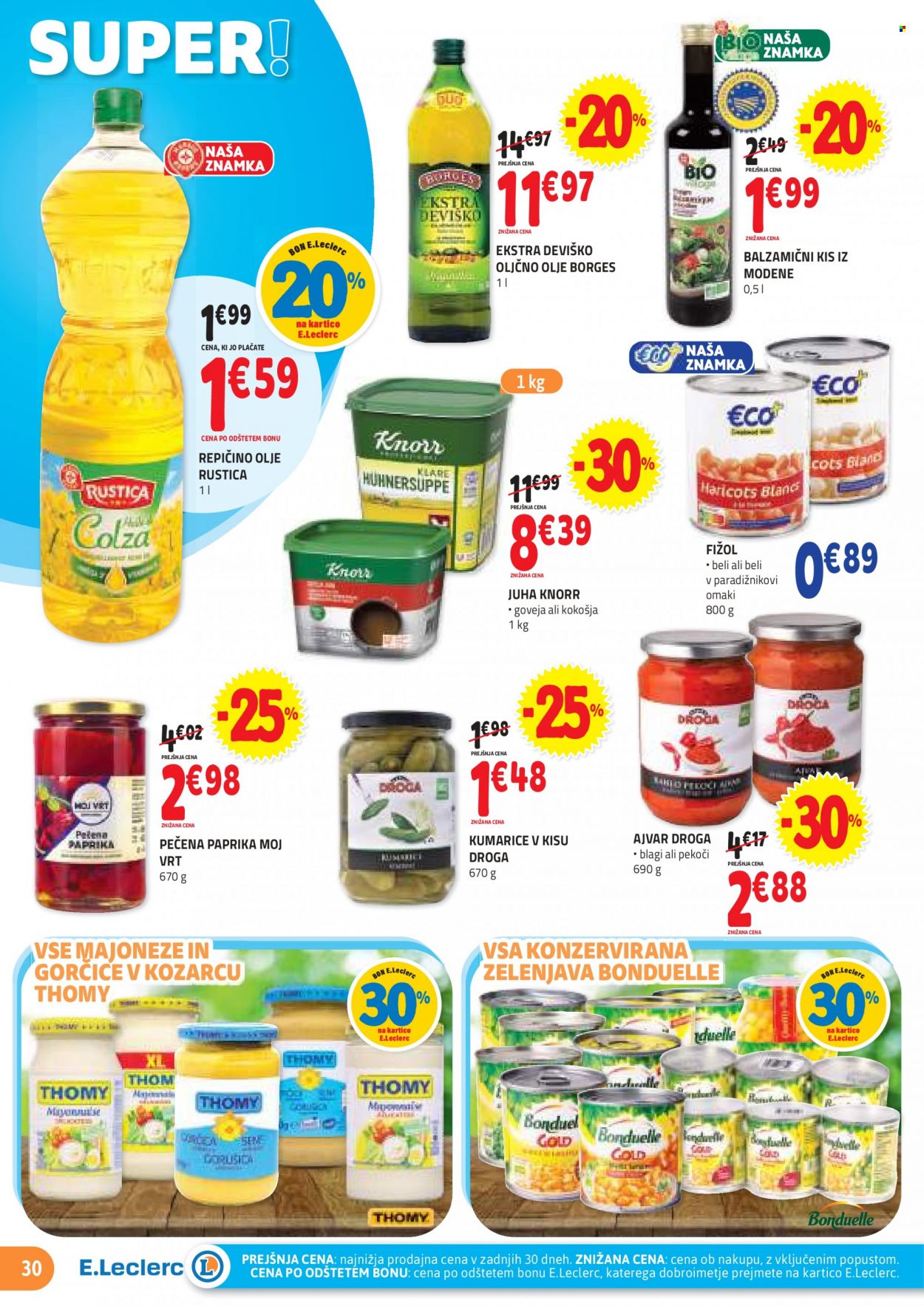 E.Leclerc katalog - 27.9.2023 - 7.10.2023. Stran 30