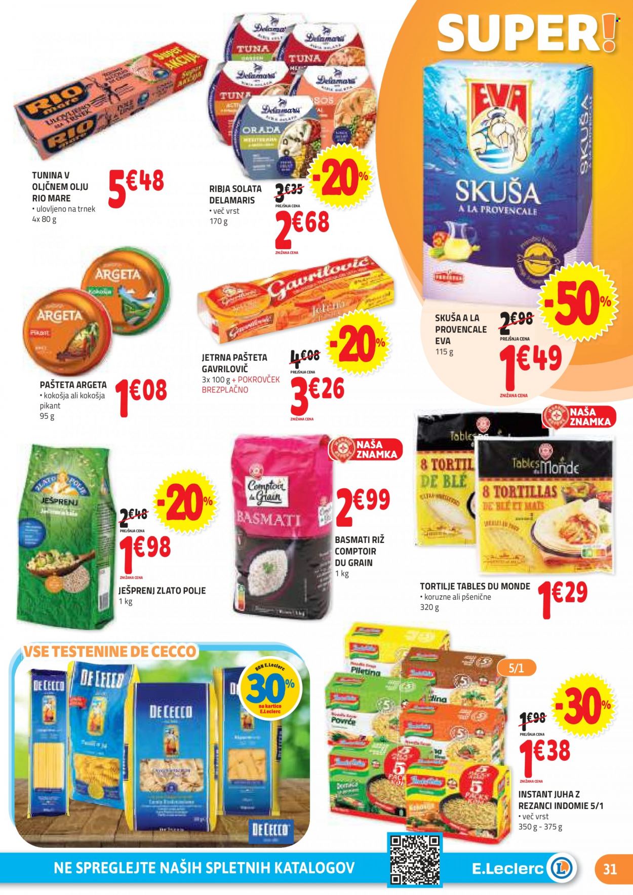 E.Leclerc katalog - 27.9.2023 - 7.10.2023. Stran 31