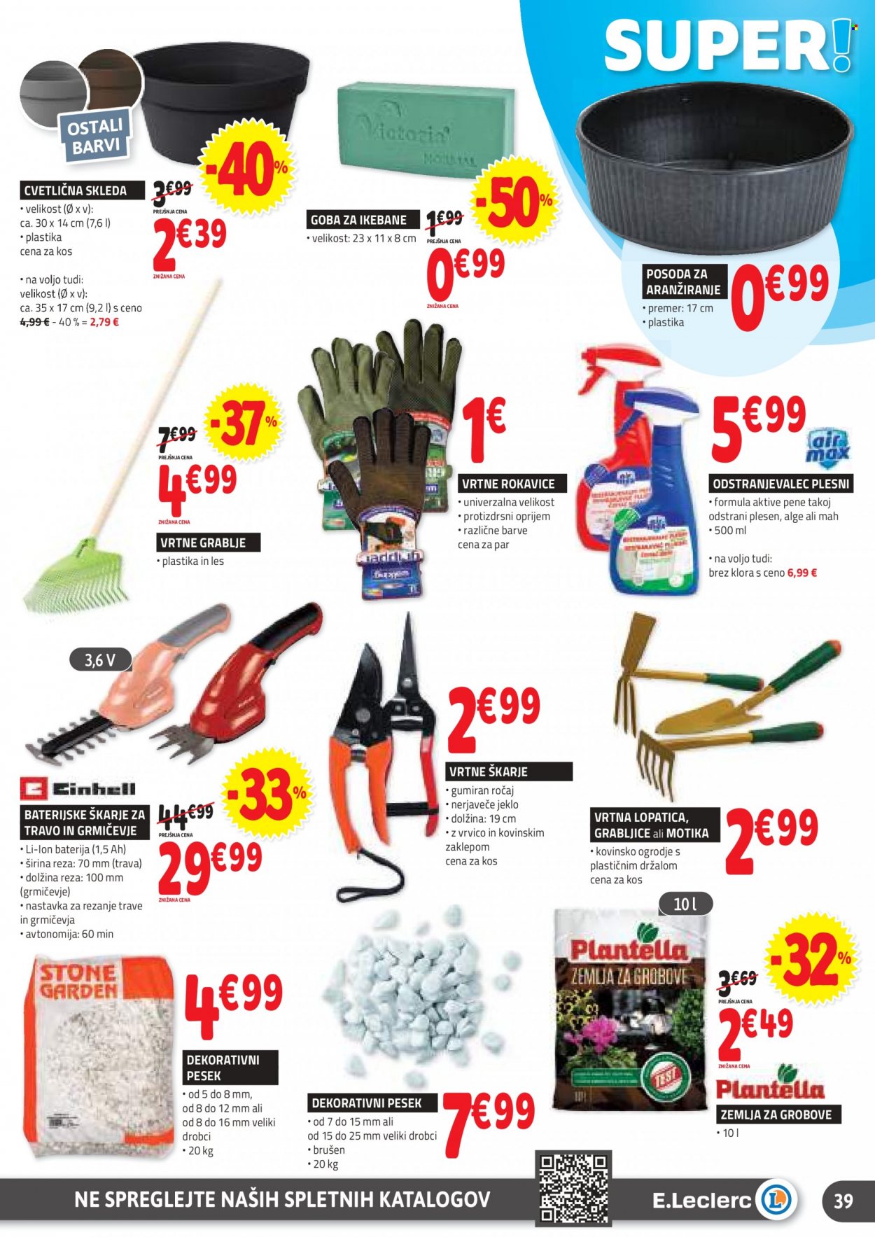 E.Leclerc katalog - 27.9.2023 - 7.10.2023. Stran 39