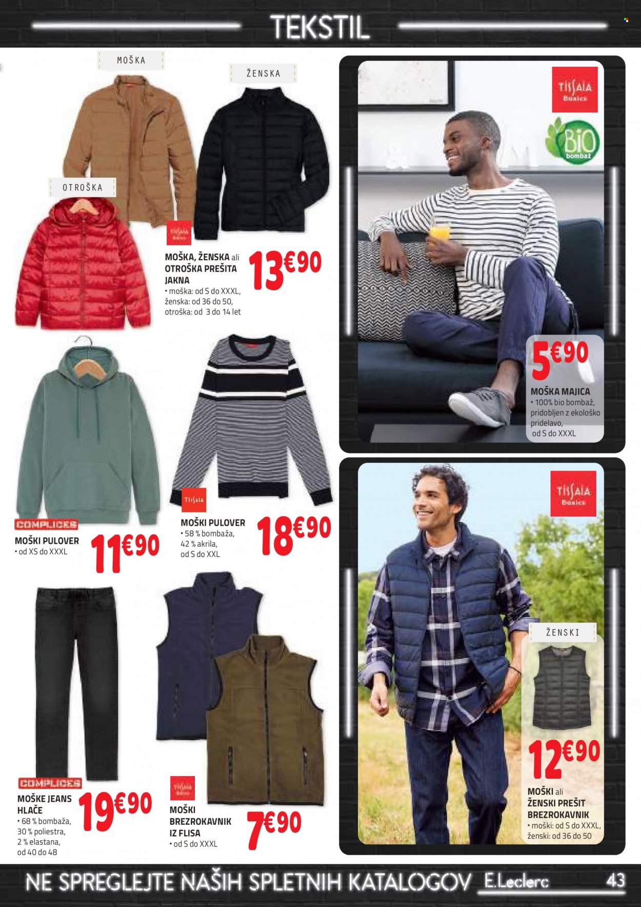 E.Leclerc katalog - 27.9.2023 - 7.10.2023. Stran 43