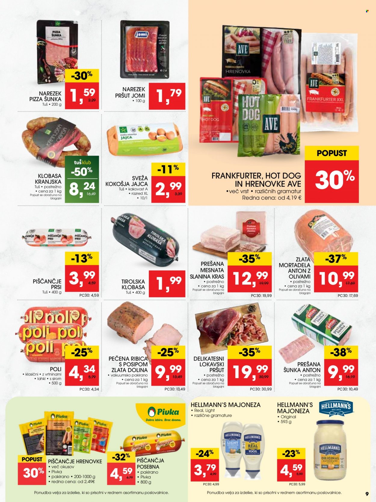 Tuš katalog - 27.9.2023 - 3.10.2023. Stran 9