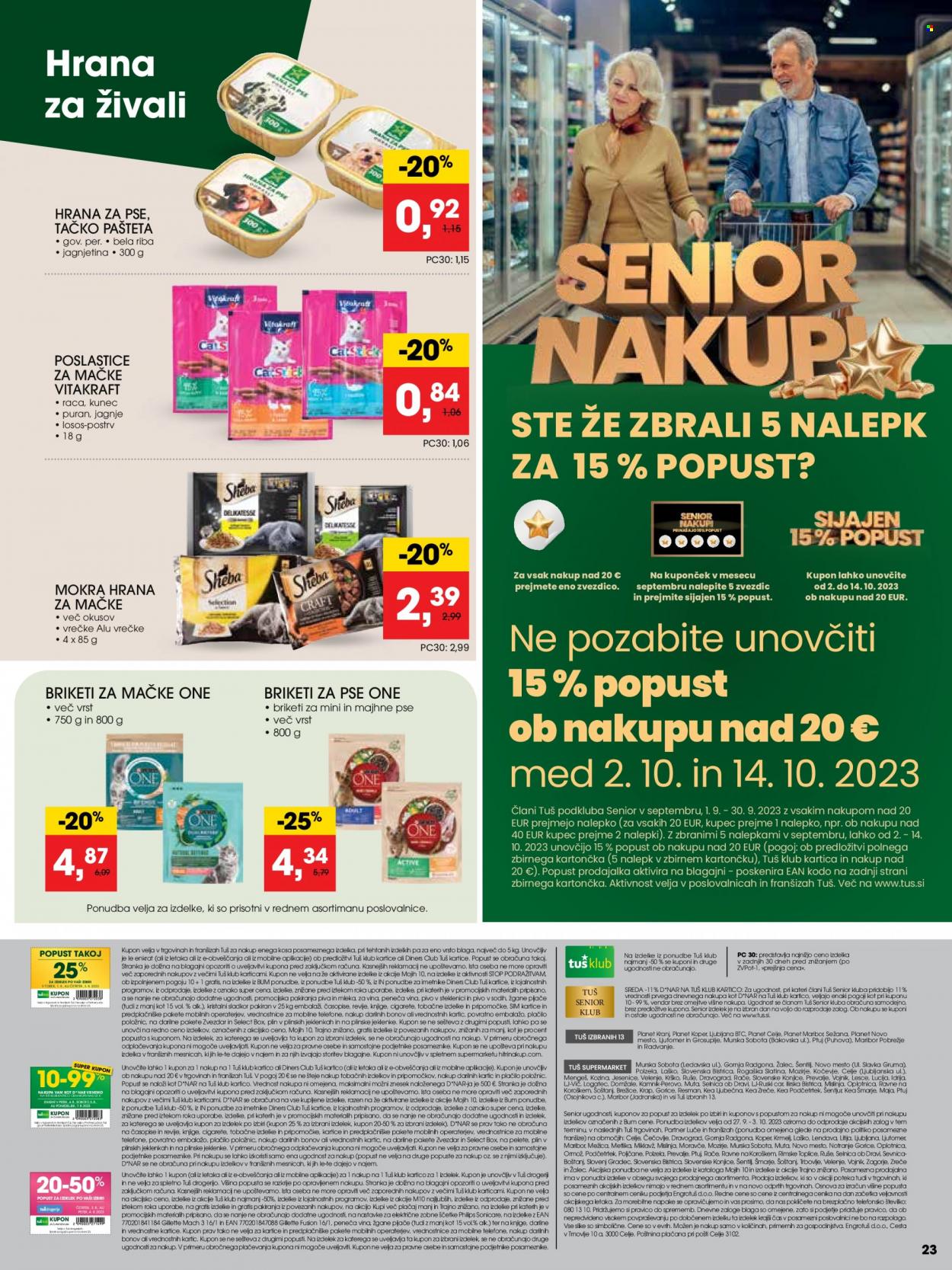 Tuš katalog - 27.9.2023 - 3.10.2023. Stran 23