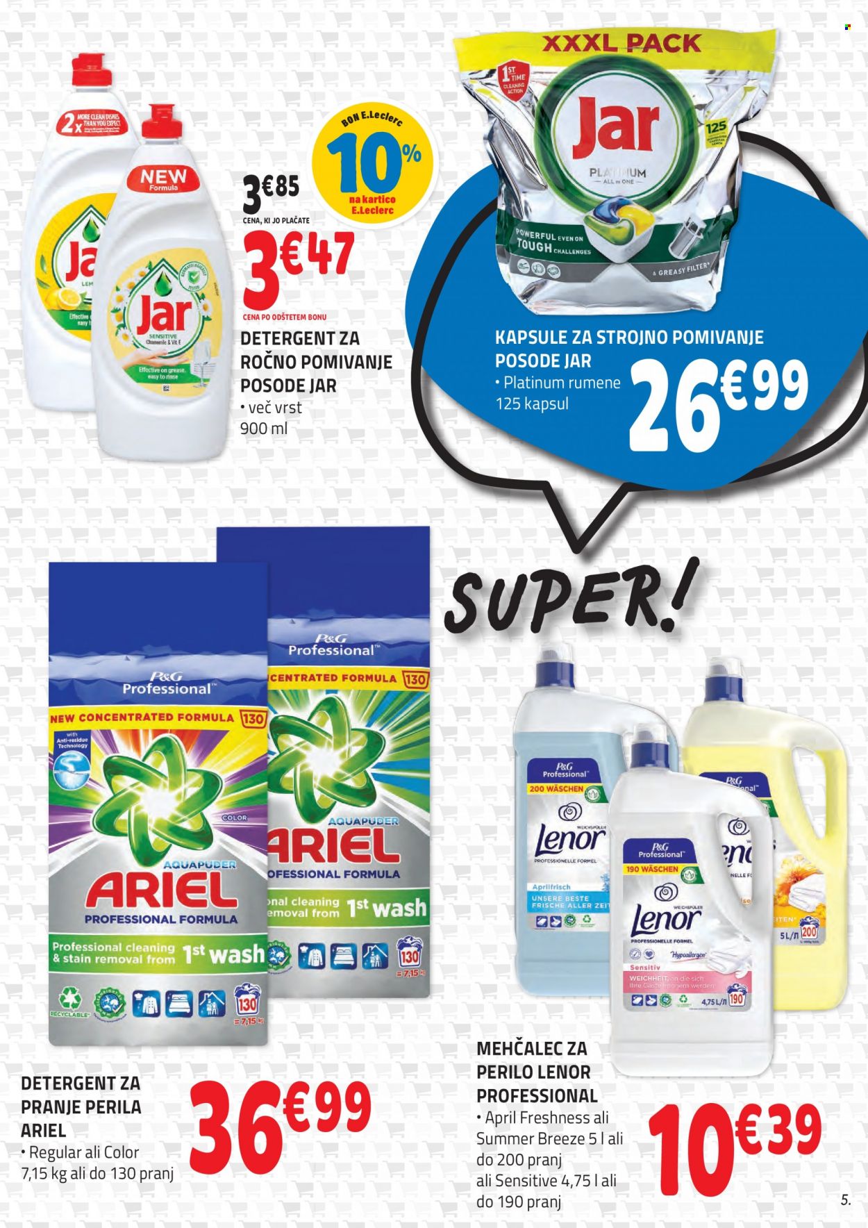 E.Leclerc katalog - 27.9.2023 - 7.10.2023. Stran 5