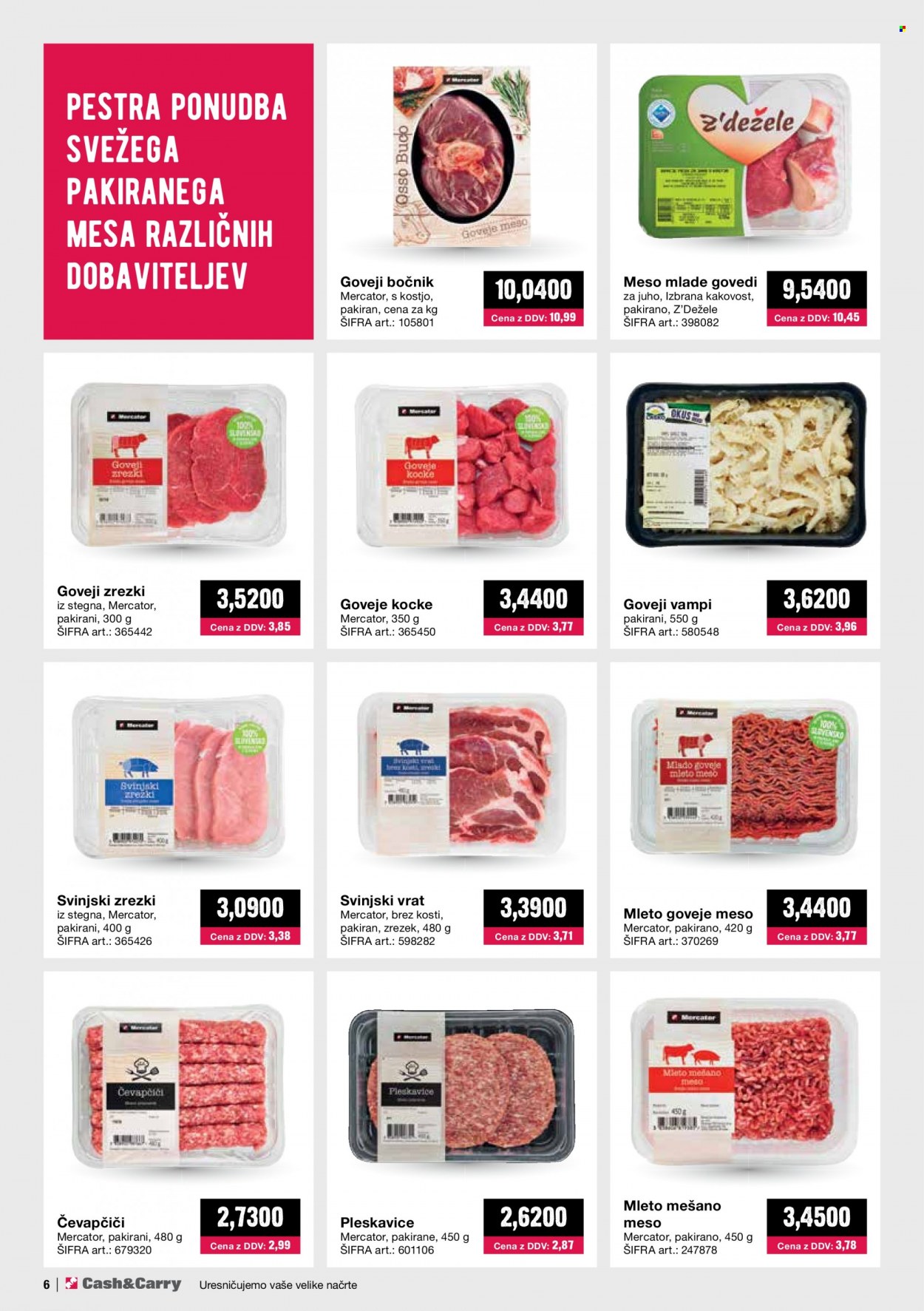 Mercator Cash & Carry katalog - 1.10.2023 - 31.10.2023. Stran 6
