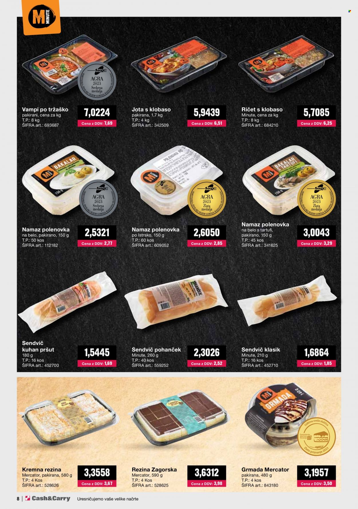 Mercator Cash & Carry katalog - 1.10.2023 - 31.10.2023. Stran 8