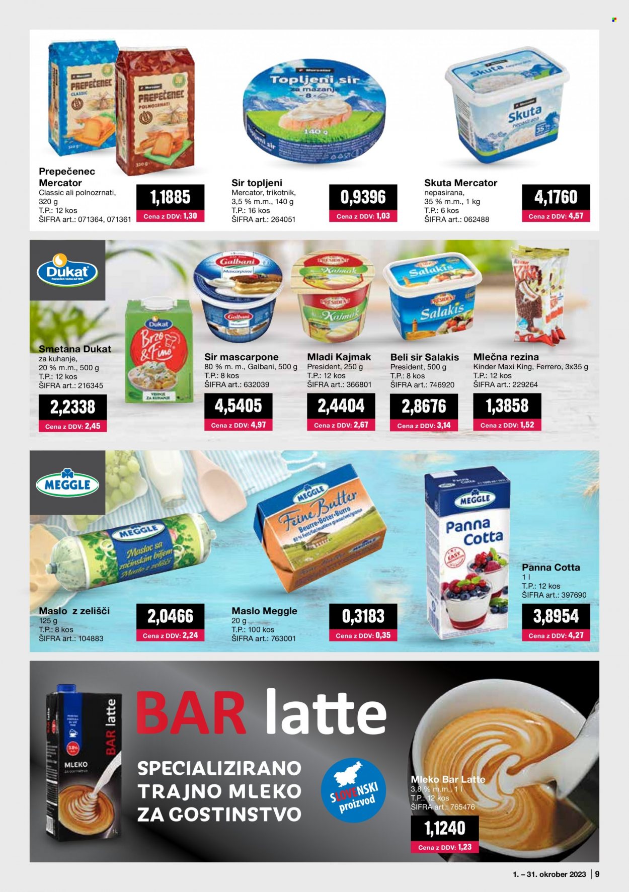Mercator Cash & Carry katalog - 1.10.2023 - 31.10.2023. Stran 9