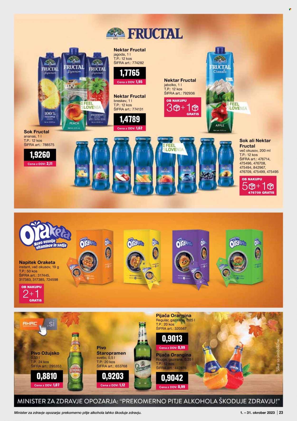 Mercator Cash & Carry katalog - 1.10.2023 - 31.10.2023. Stran 23