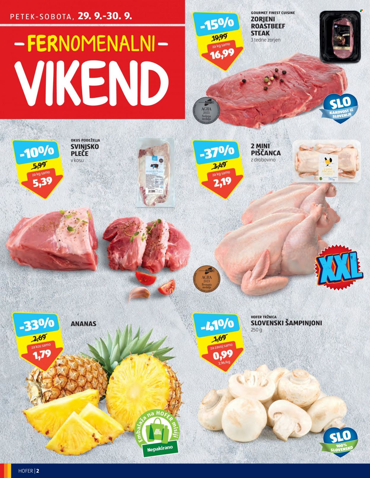 Hofer katalog - 28.9.2023 - 7.10.2023. Stran 2