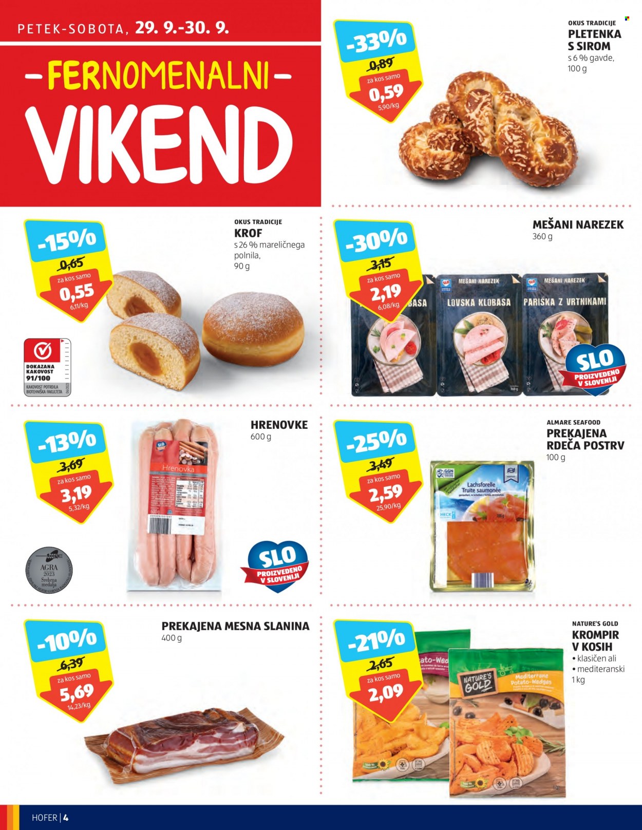 Hofer katalog - 28.9.2023 - 7.10.2023. Stran 4