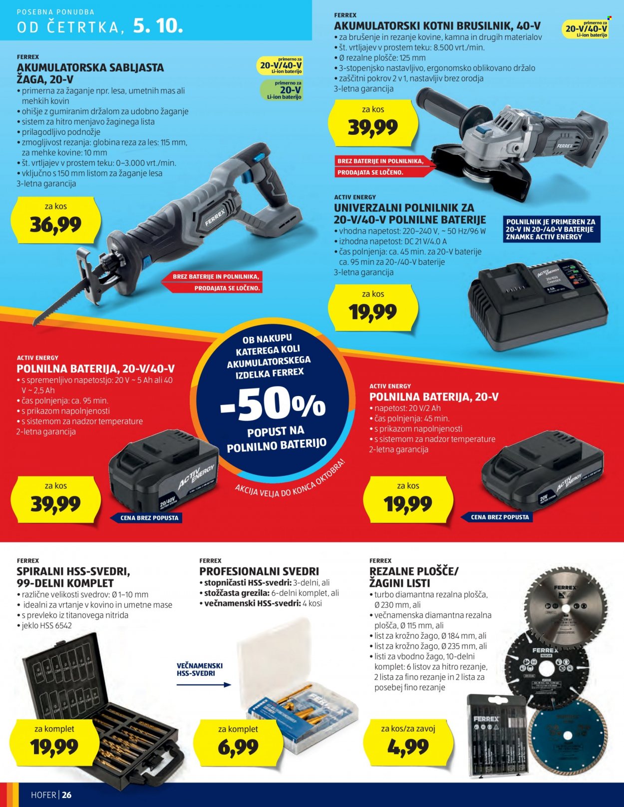 Hofer katalog - 28.9.2023 - 7.10.2023. Stran 26