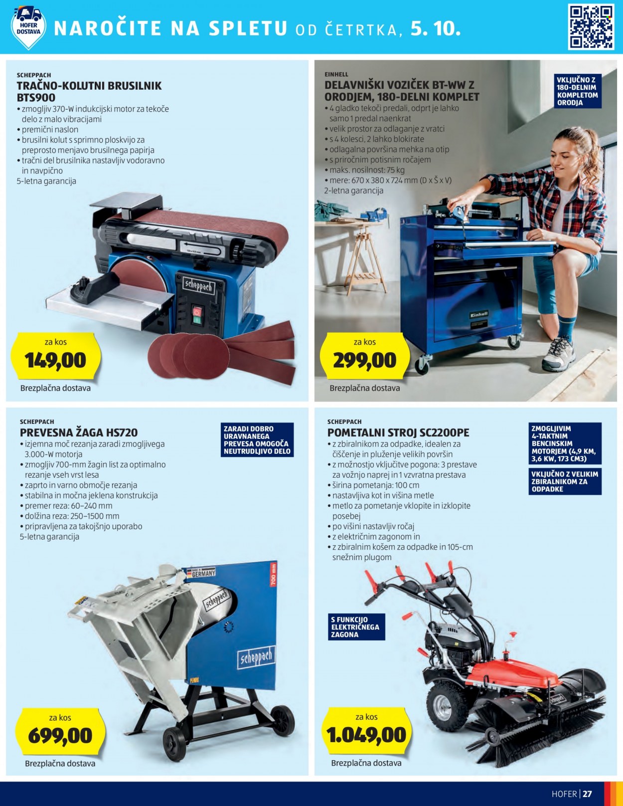 Hofer katalog - 28.9.2023 - 7.10.2023. Stran 27