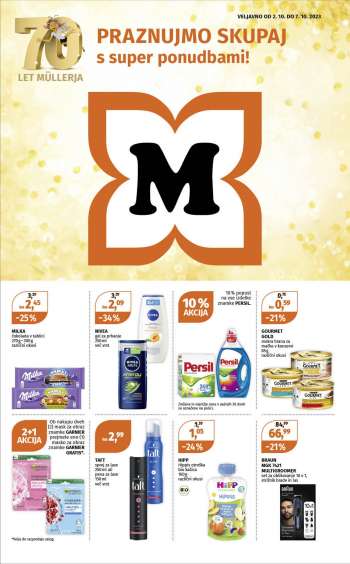 Müller katalog - 2.10.2023 - 7.10.2023.