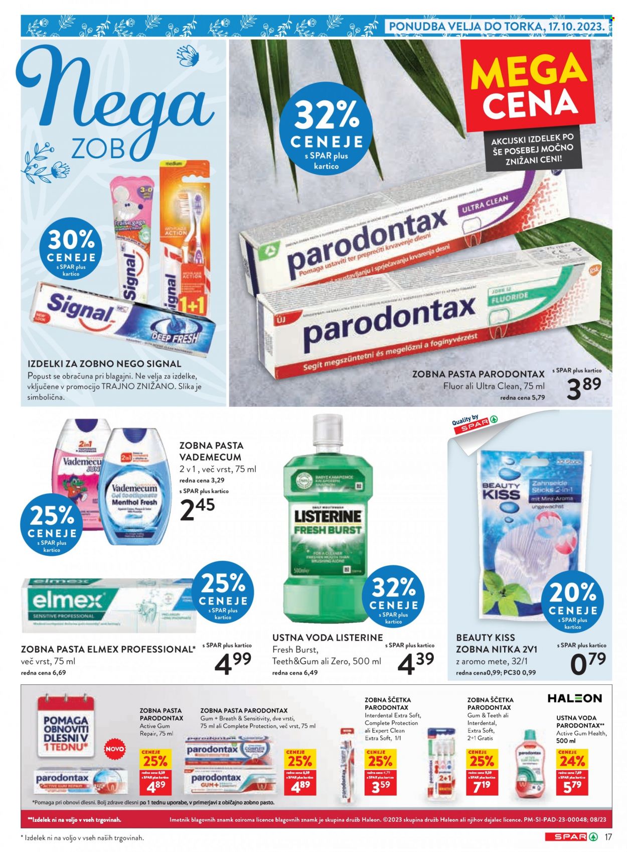 SPAR katalog - 4.10.2023 - 17.10.2023. Stran 21