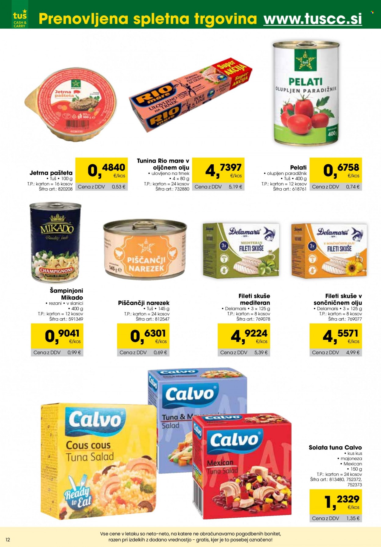 Tuš Cash & Carry katalog - 1.10.2023 - 31.10.2023. Stran 12