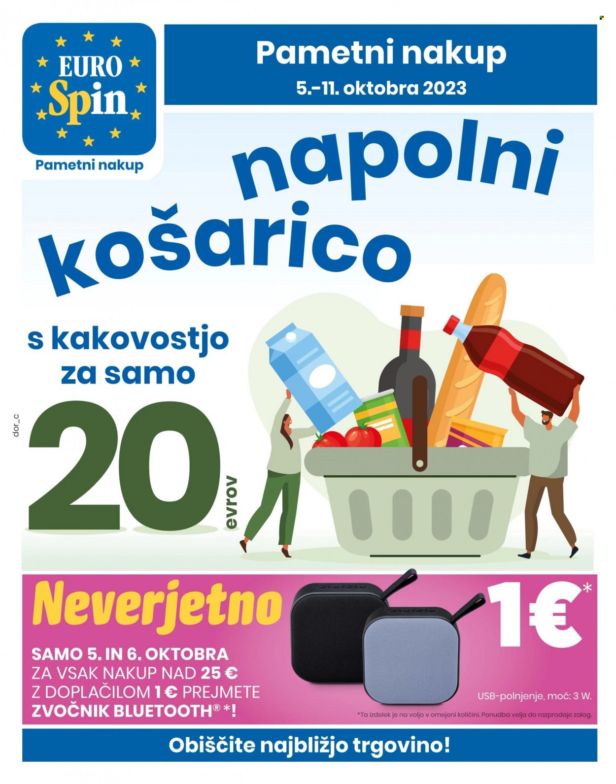 EuroSpin katalog - 5.10.2023 - 11.10.2023. Stran 1