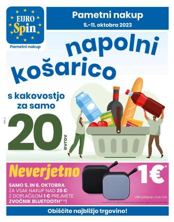 EuroSpin katalog - 5.10.2023 - 11.10.2023.