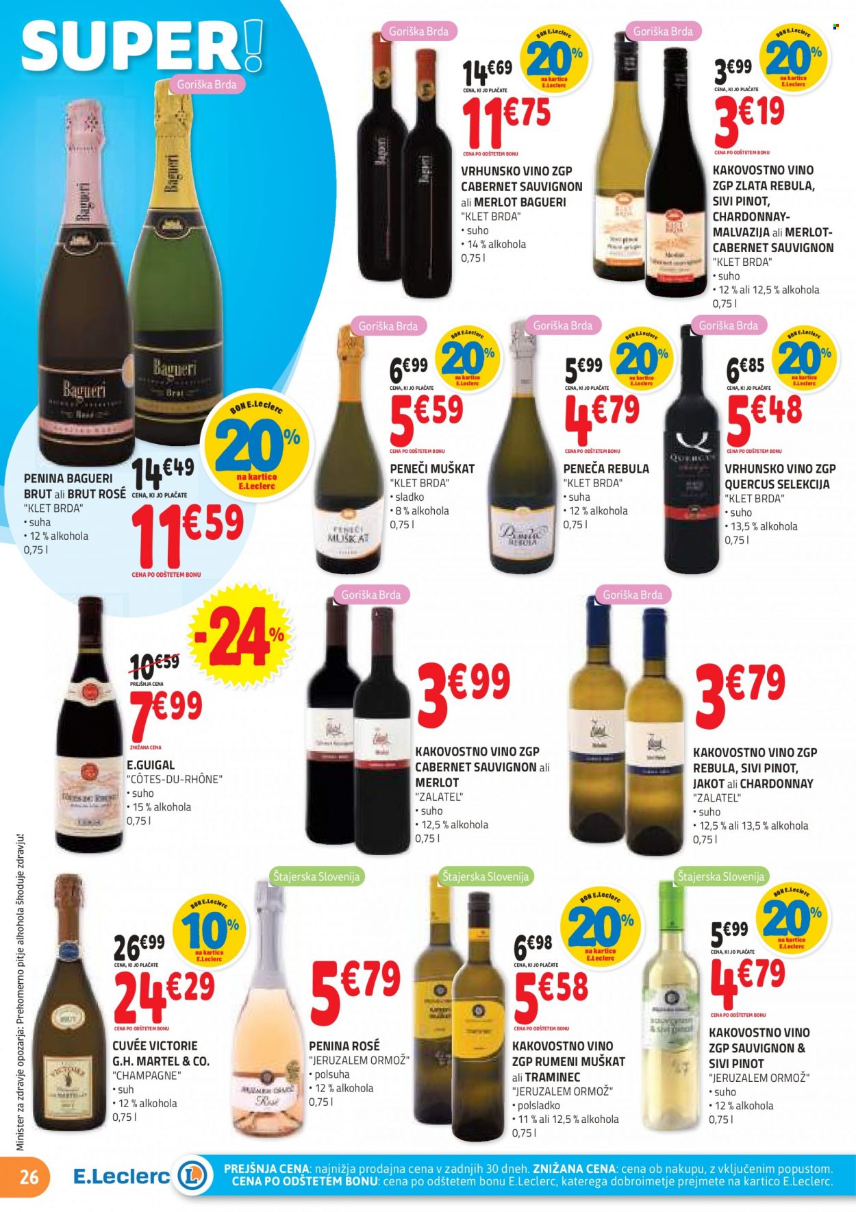 E.Leclerc katalog - 4.10.2023 - 14.10.2023. Stran 26