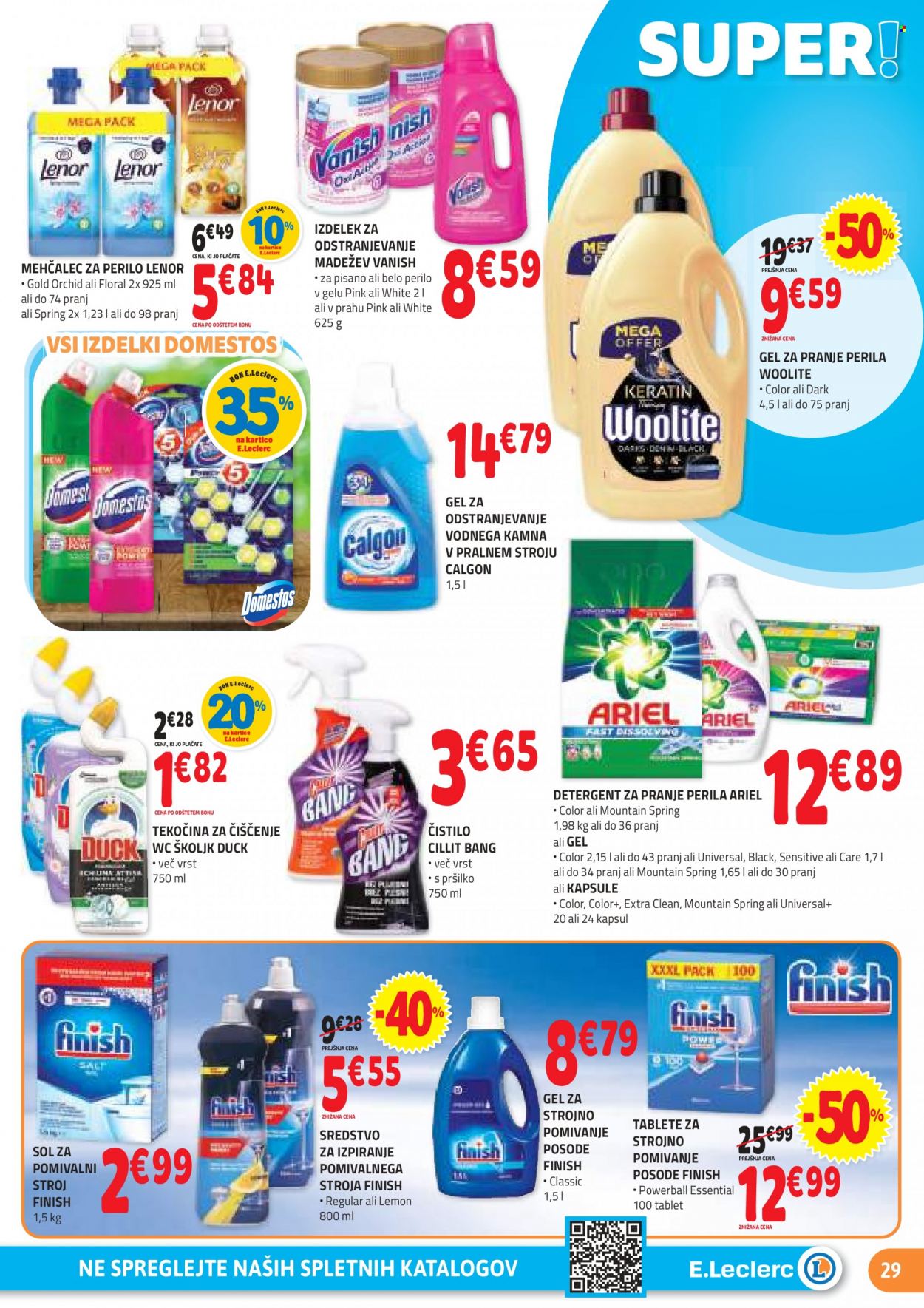 E.Leclerc katalog - 4.10.2023 - 14.10.2023. Stran 29