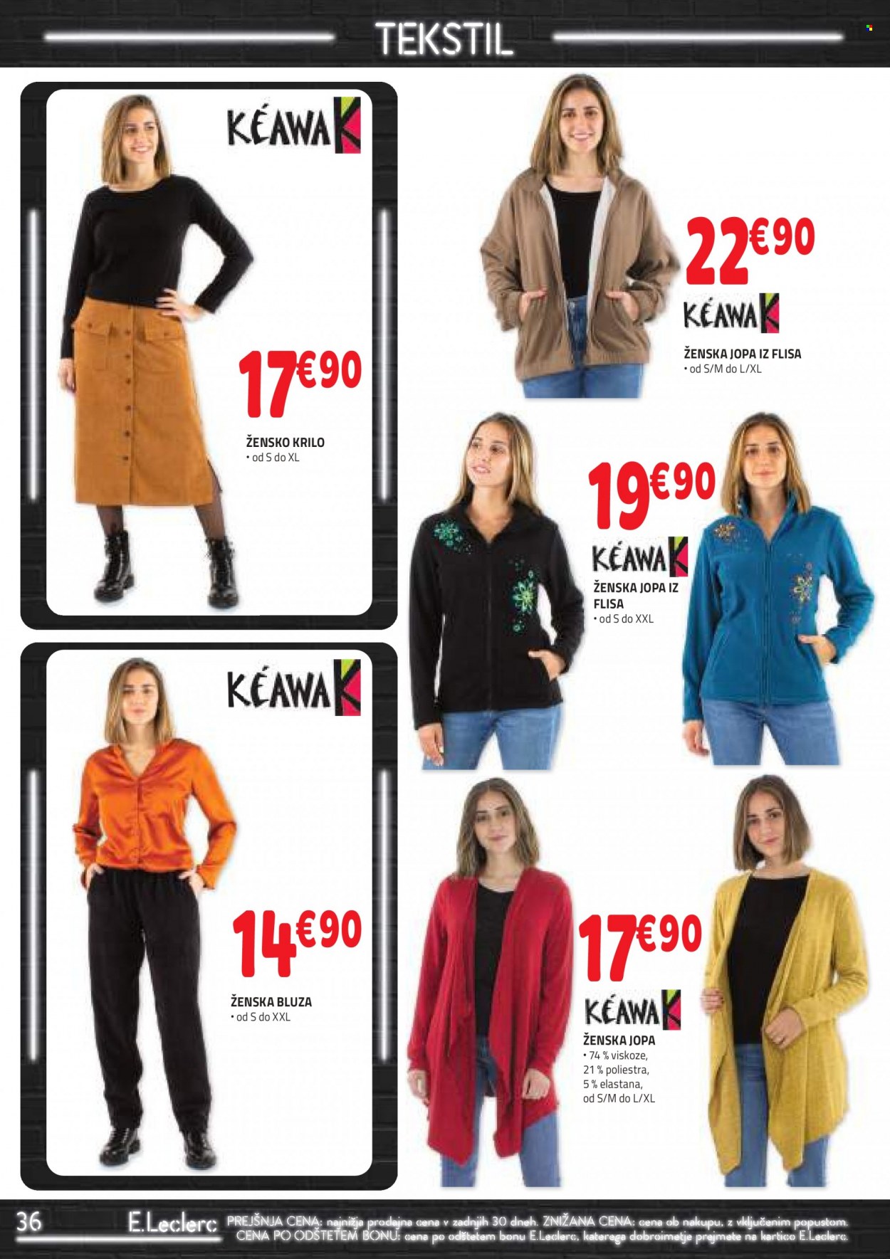 E.Leclerc katalog - 4.10.2023 - 14.10.2023. Stran 36