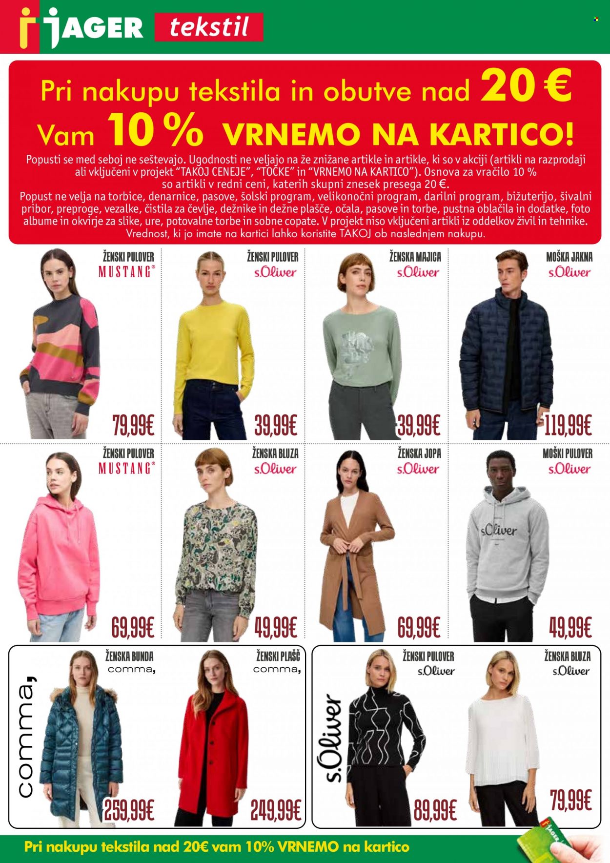 JAGER katalog. Stran 1