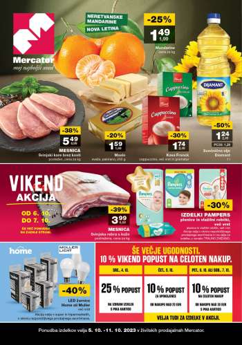 Mercator katalog - 5.10.2023 - 11.10.2023.