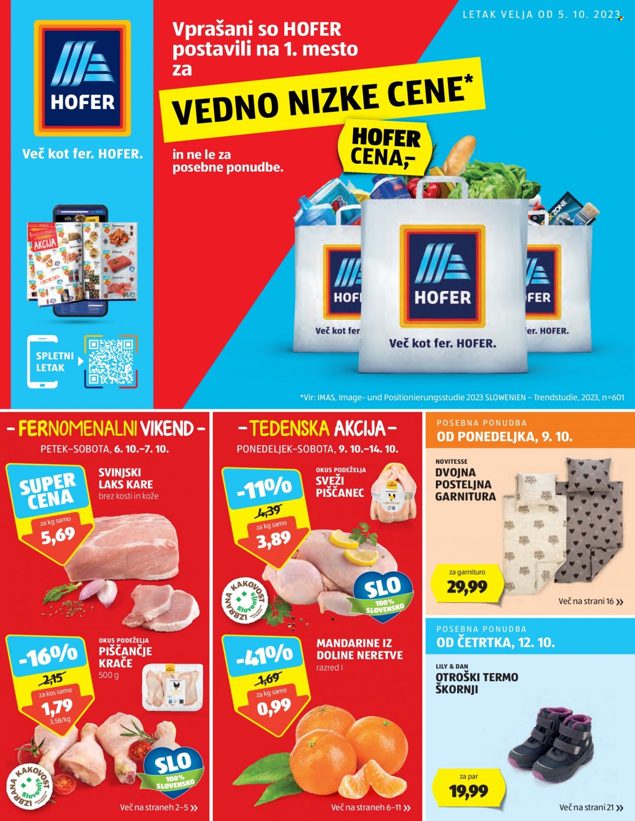 Hofer katalog - 5.10.2023 - 14.10.2023. Stran 1