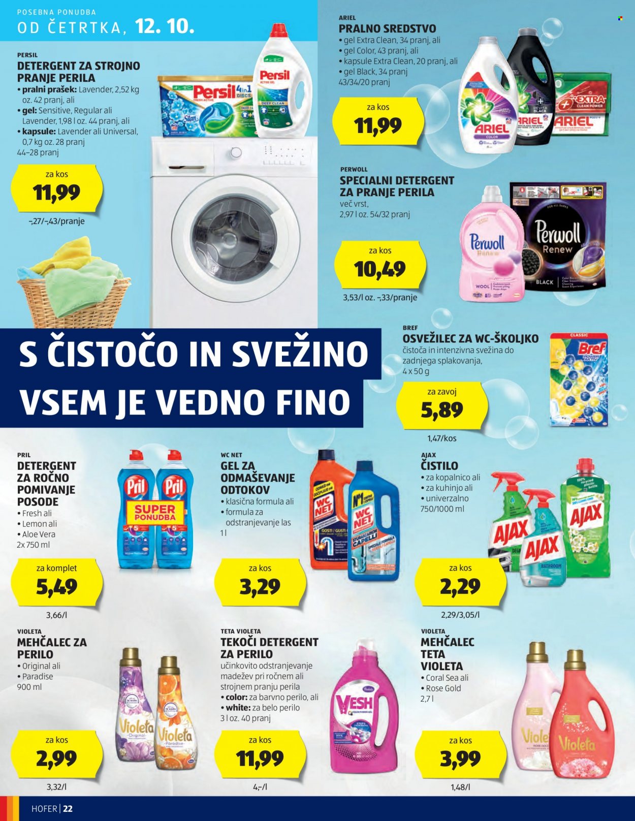 Hofer katalog - 5.10.2023 - 14.10.2023. Stran 22