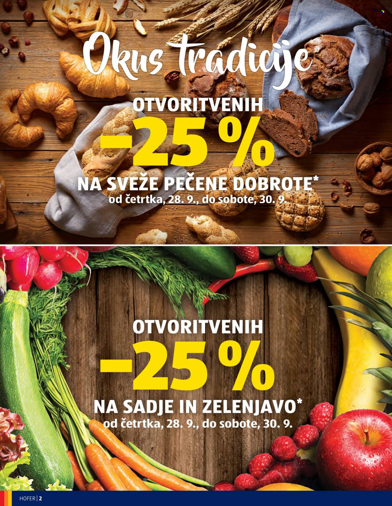 Hofer katalog - 28.9.2023 - 30.9.2023. Stran 2