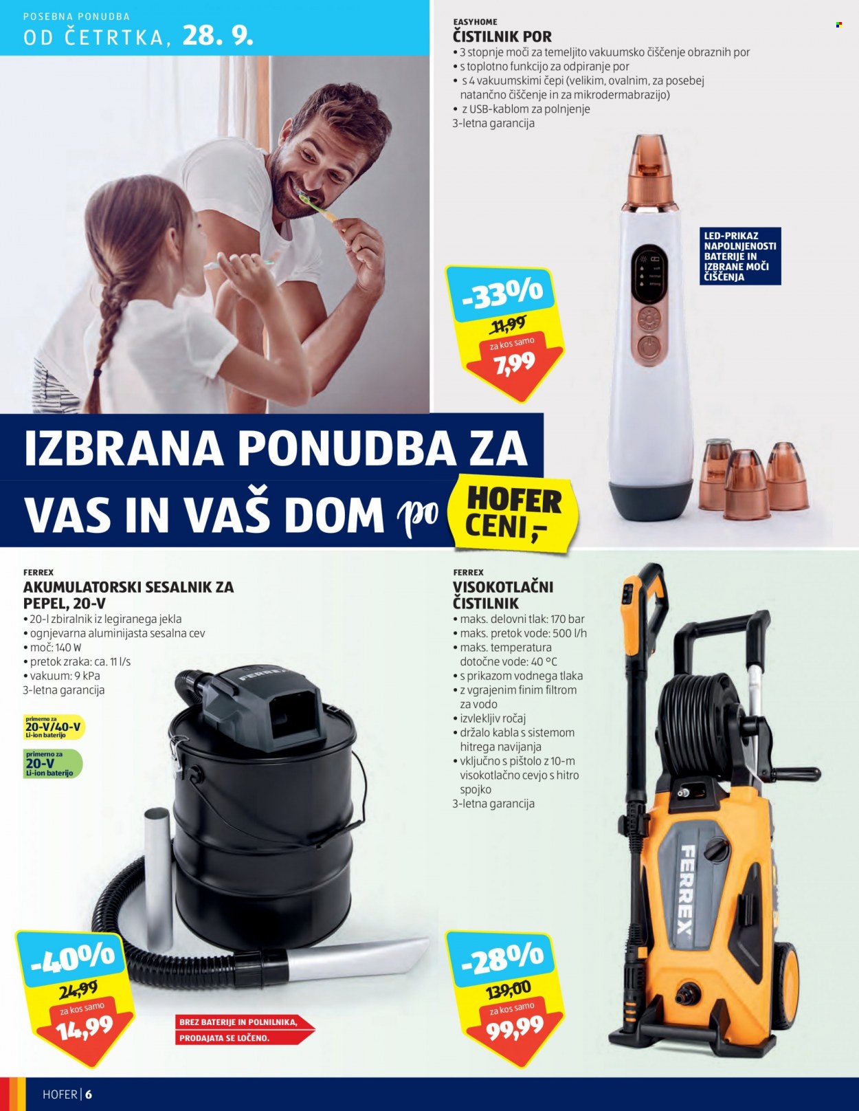 Hofer katalog - 28.9.2023 - 30.9.2023. Stran 6