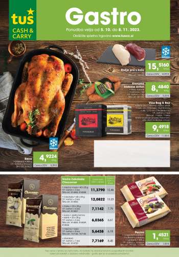 Tuš Cash & Carry katalog - 5.10.2023 - 8.11.2023.