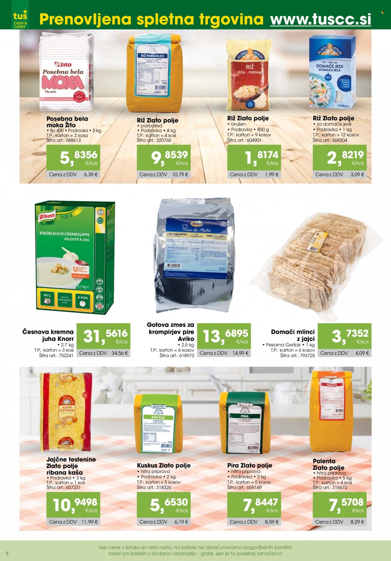 Tuš Cash & Carry katalog - 5.10.2023 - 8.11.2023. Stran 8