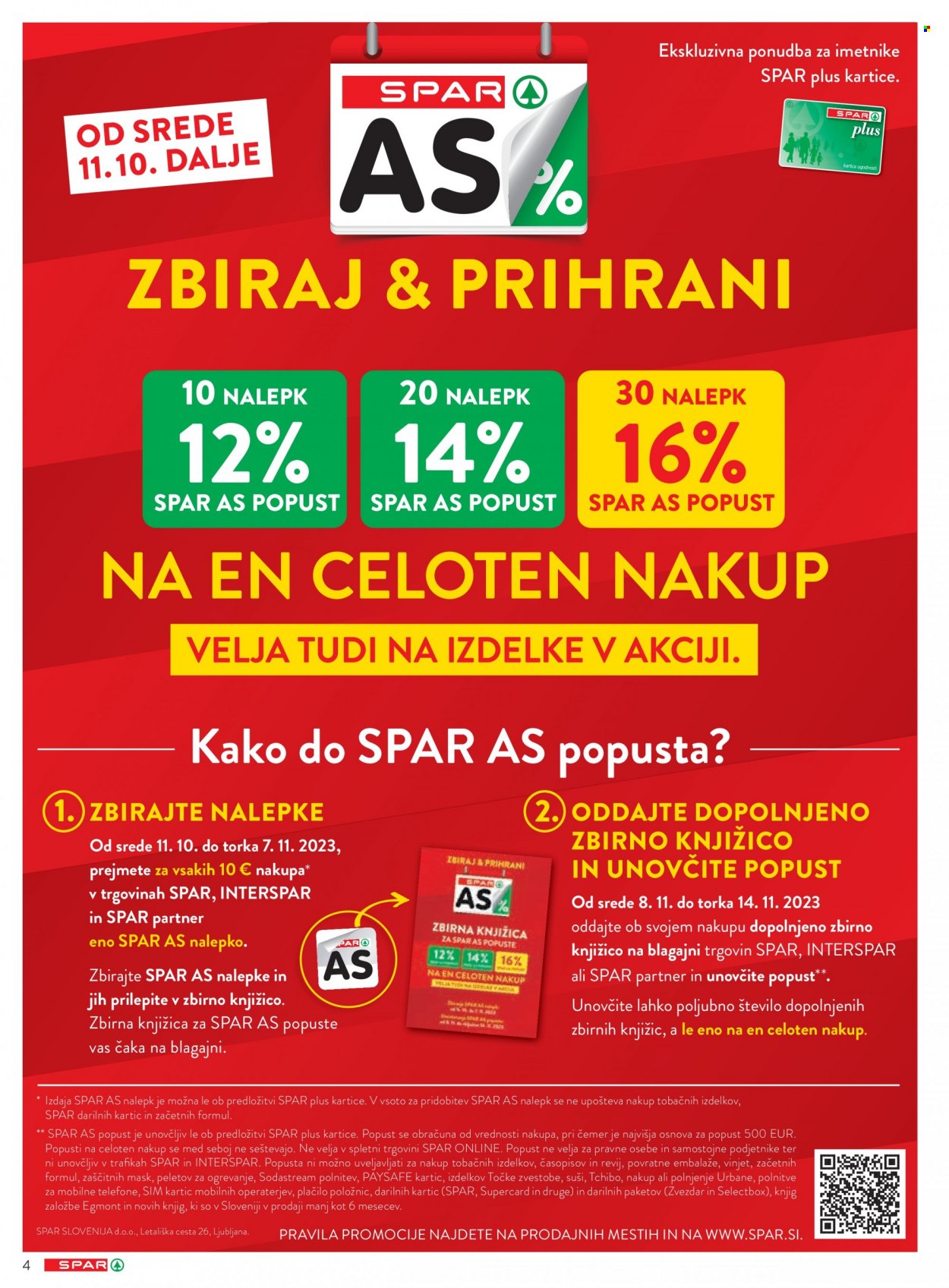 SPAR katalog - 11.10.2023 - 24.10.2023. Stran 4