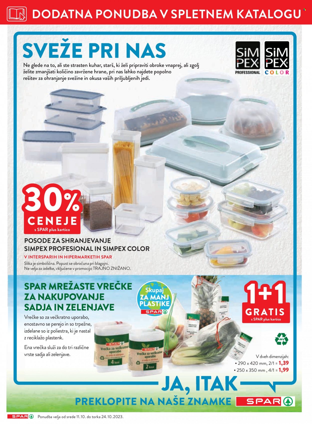 SPAR katalog - 11.10.2023 - 24.10.2023. Stran 10