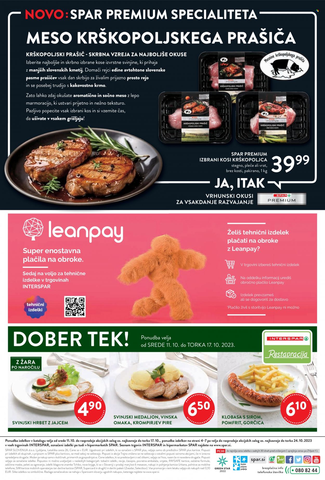 INTERSPAR katalog - 11.10.2023 - 24.10.2023. Stran 8