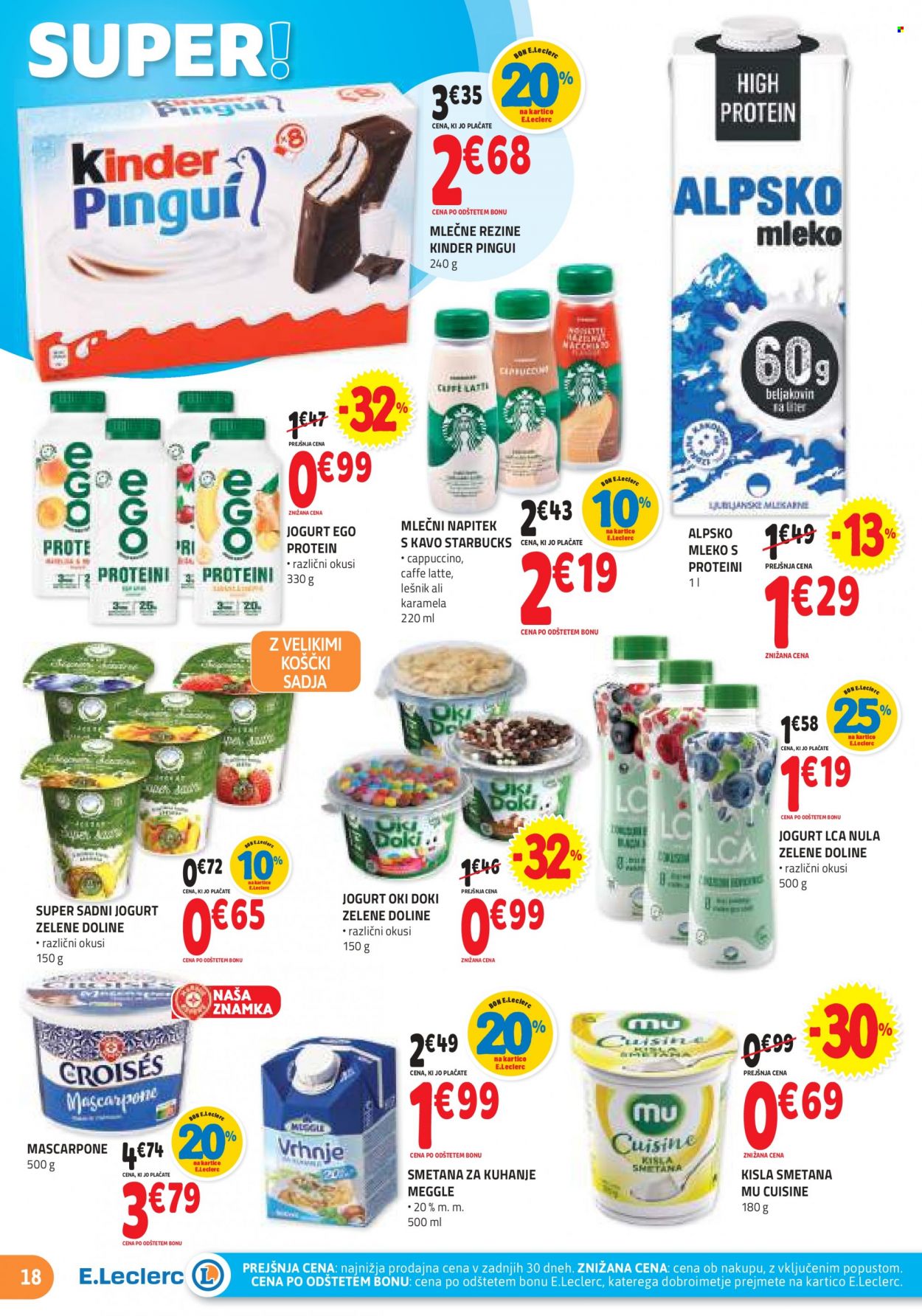 E.Leclerc katalog - 11.10.2023 - 21.10.2023. Stran 18