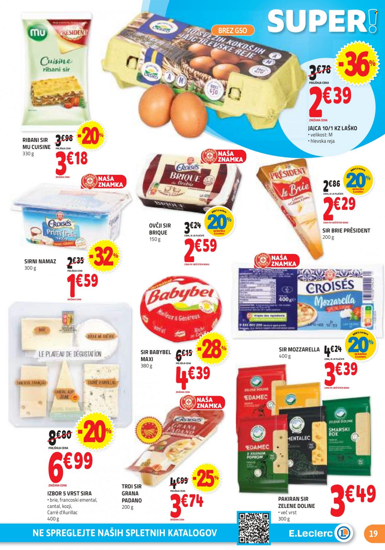 E.Leclerc katalog - 11.10.2023 - 21.10.2023. Stran 19