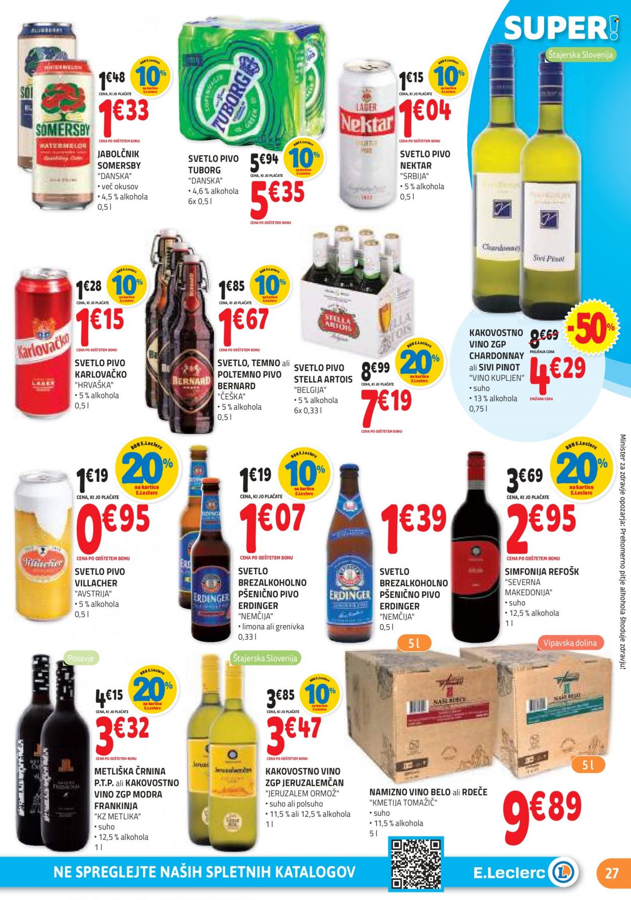 E.Leclerc katalog - 11.10.2023 - 21.10.2023. Stran 27