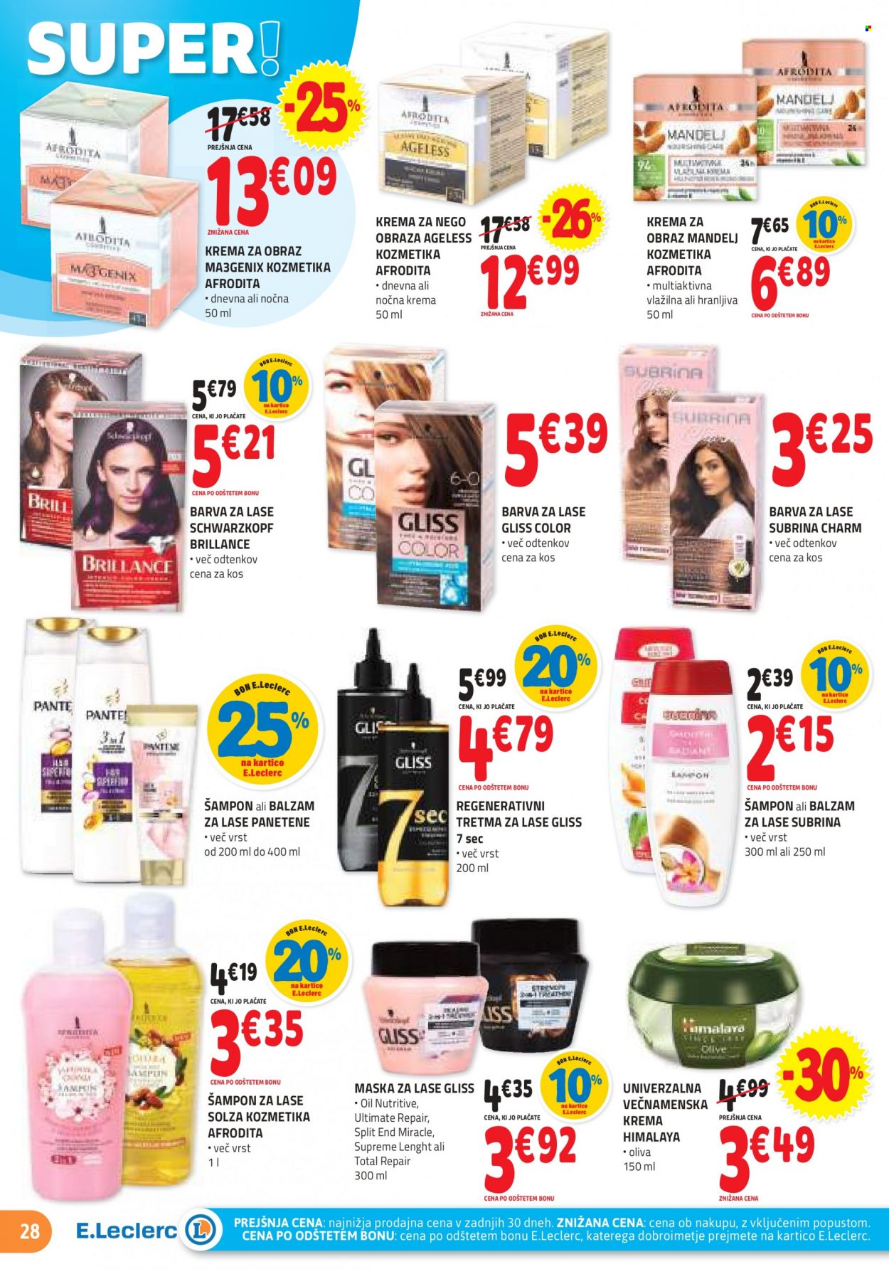 E.Leclerc katalog - 11.10.2023 - 21.10.2023. Stran 28