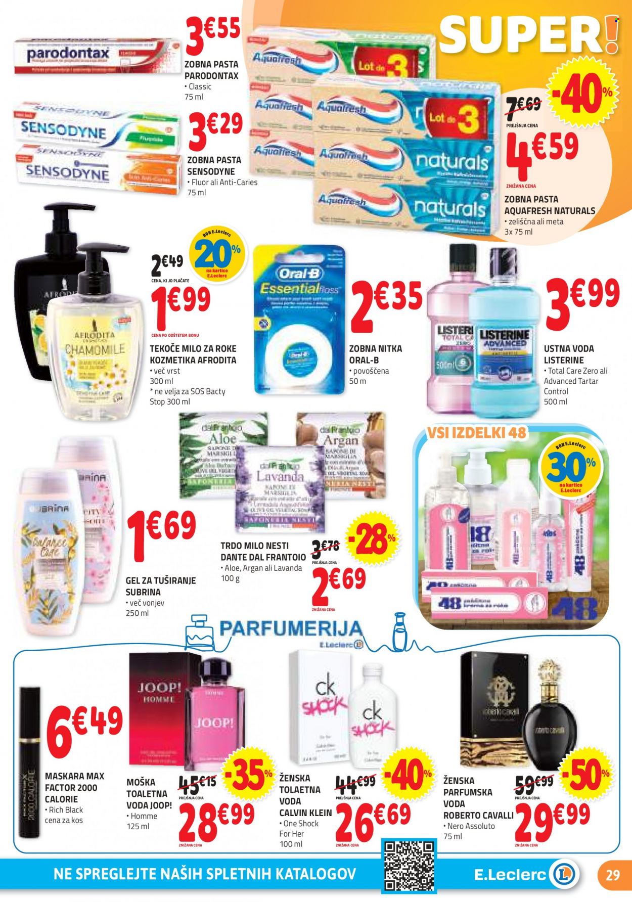 E.Leclerc katalog - 11.10.2023 - 21.10.2023. Stran 29
