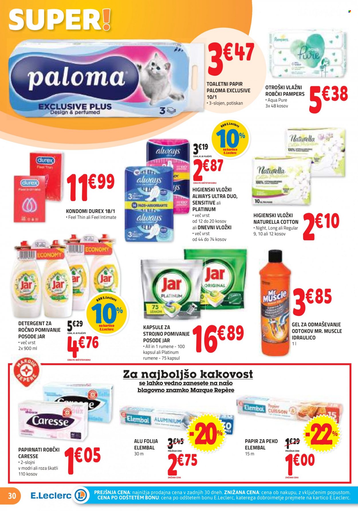 E.Leclerc katalog - 11.10.2023 - 21.10.2023. Stran 30