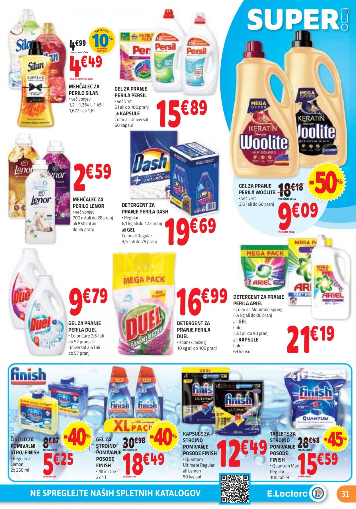 E.Leclerc katalog - 11.10.2023 - 21.10.2023. Stran 31
