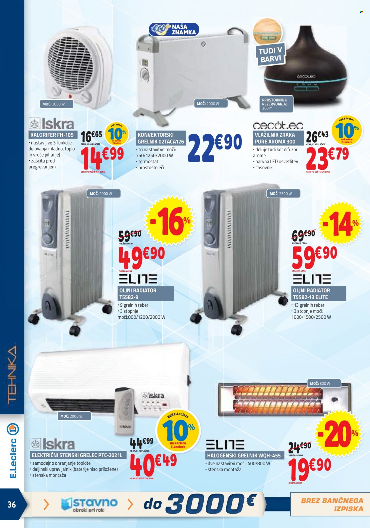 E.Leclerc katalog - 11.10.2023 - 21.10.2023. Stran 36