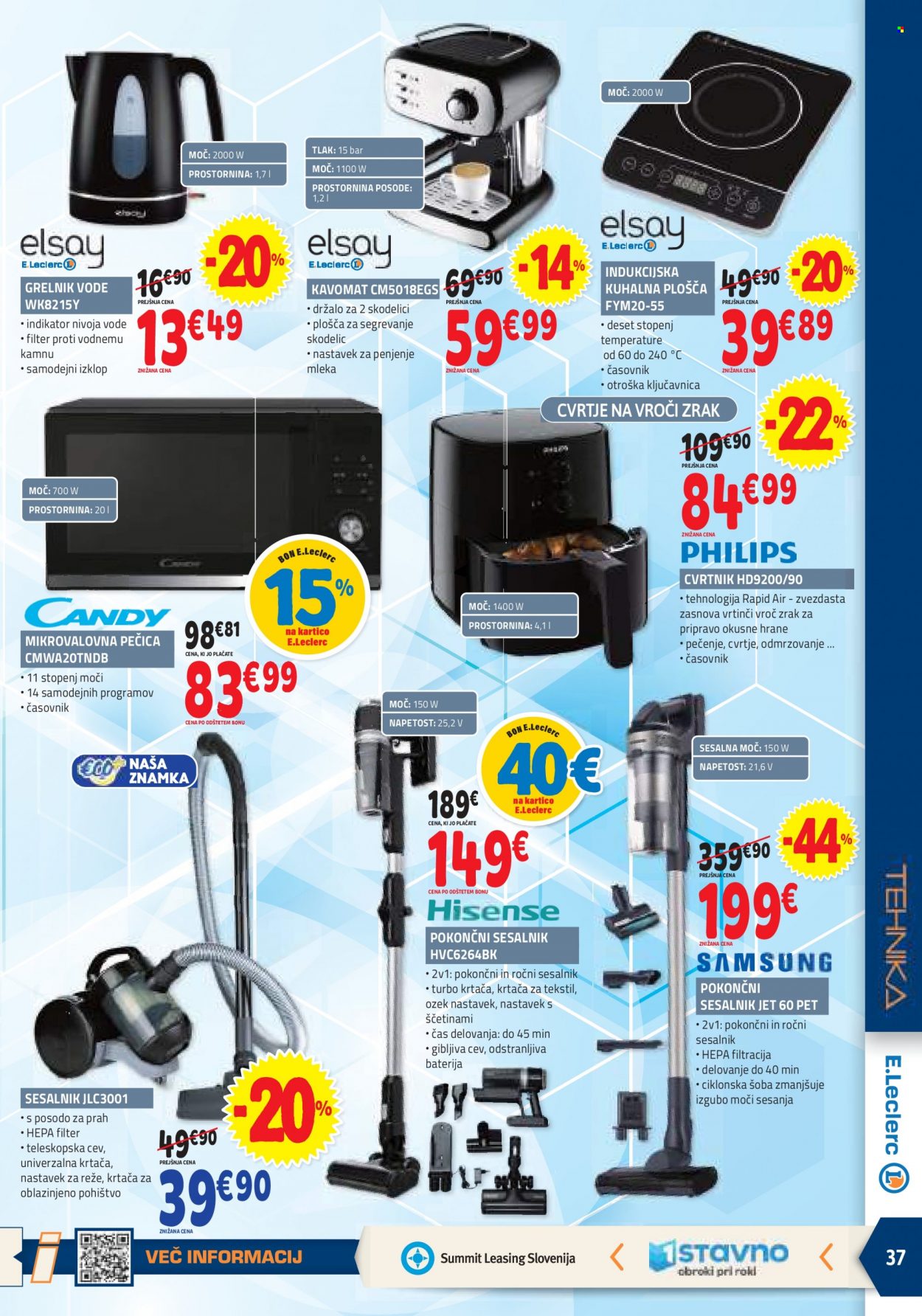 E.Leclerc katalog - 11.10.2023 - 21.10.2023. Stran 37